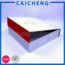 Kundenspezifischer Karton aus weißem Karton mit Magnetverschluss